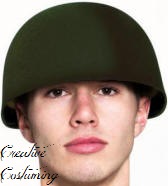 Combat Army Helmet Vintage Style