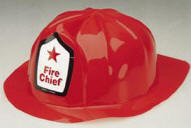 Fireman Chief Hat Adult