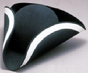 Tricorne Hat Wool Felt Tricorne Hat