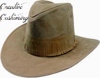Deluxe Cowboy Hat - Tan Suedene
