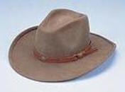 Crushable Wool Felt Cowboy Hat Western Marching Band Hat