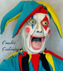 Jester Zombie Hugger/Mauler Costume