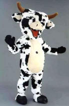 Cow Mascot Costume Holstein