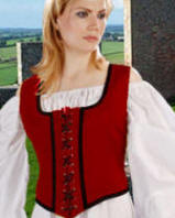 Reversible Wench Bodice - Decorated