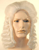 Early Benjamin Franklin Wig Powdered Wig