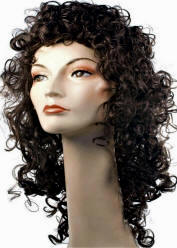 Fancy Bargain Curly Wig 18"
