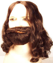 Biblical Wig, Beard & Mustache Set 