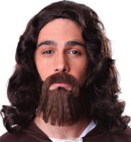 Jesus Wig, Beard & Mustache Set