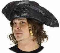 Pirate Tricorne Hat  Pirate Hat
