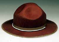 Mountie Smokey Bear Hat  Permafelt