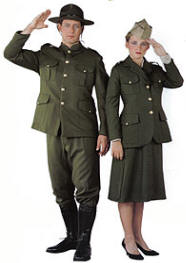 WWI Army Man Doughboy Costume Uniforms