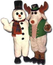 Frosty the Snowman Mascot Costume