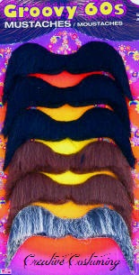 1960's Moustache Set