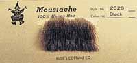 100% Human Hair Charlie Chaplin Character Moustache