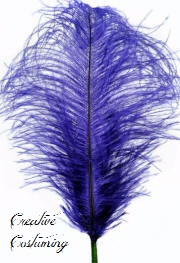 4ply Ostrich Feather Boas, Over 20 Colors to Pick Up (Aqua Blue)