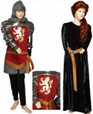 Warrior Prince Knight Costume Maid Marion Warrior Princss Costume