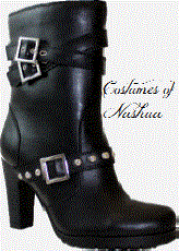 Women's Steampunk Boot - Leather