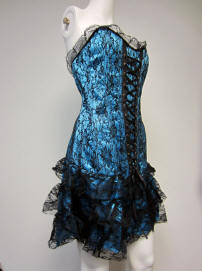 Turquoise Corset Dress