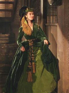 Scarlett O'Hara Costume Curtain Dress