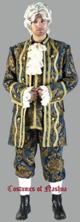 Colonial  Man Costume Mozart Costume