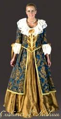 Colonial  Woman Costume - Lady Mozart