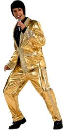 Grand Heritage Gold Lam Suit Elvis Costume