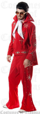 Elvis Costume Red