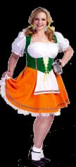 Plus Size Beer Garden Girl Costume