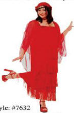 Flapper Costume Plus 1920's Flapper Costume Plus Size Dress