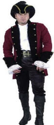 Pirate Captain Costume Velvet Pirate Prince