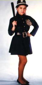 Keystone Cop Lady Costume