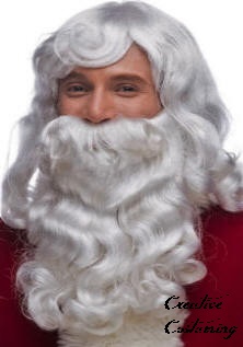 Santa Claus Wig & Beard Set