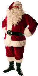 Santa Costume - Velvet