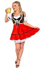 Bar Maid Costume with Petticoat Underskirt