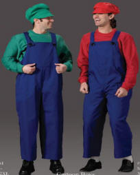 Mario Costume Luigi Costume Cartoon Boys