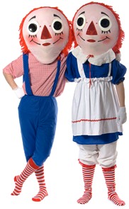 Raggedy Ann Costume Raggedy Andy Costume