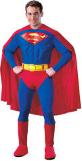 Superman Deluxe 3-D Muscle Chest Costume