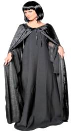 Velvet Front Tie Cape