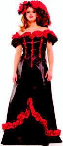 Western Saloon Girl Madam Costume