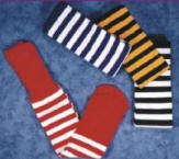 Striped Knit Socks 