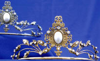 Victorian Pearl Tiara