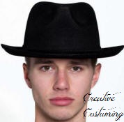 Leatherlike Gangster Hat