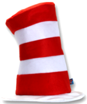 Cat in the Hat Felt