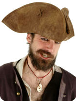 Pirate Scallywag Hat