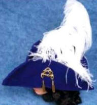 Swashbuckler Hat w/Ostrich Plume or Pirate Hat