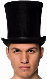 Suede Top Hat