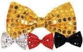 Sequin Dot Bow Tie 