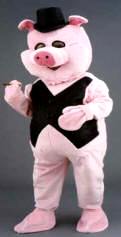 Pig Mascot Costume