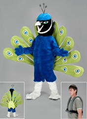 Peacock Mascot Costume