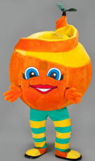 Orange Mascot Costume